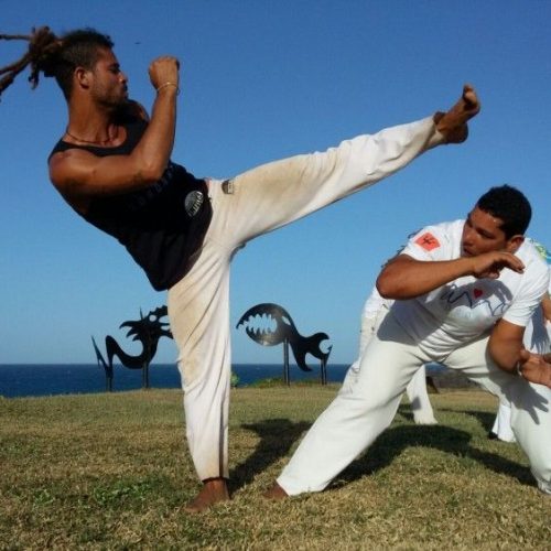 Treinamento físico e mental através da capoeira